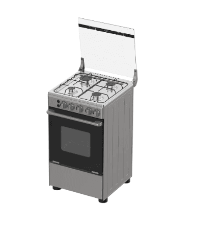 Midea 50x50 Gas Cooker | 4 Gas Burners - Image 2
