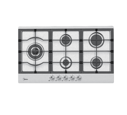 Midea 60cm Built-In Gas Hob | 4 Burners | MG60SK005MN1B-BS