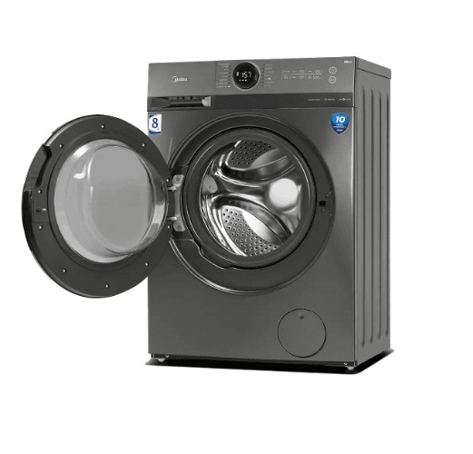 Midea 8Kg Front Load Automatic Washing Machine – MF200W80WB/T