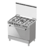 Midea 90x60 Gas Cooker – 5 Gas Burners with Grill