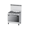 Midea 90x60 Gas Cooker – 4 Burners + 2 Hotplates