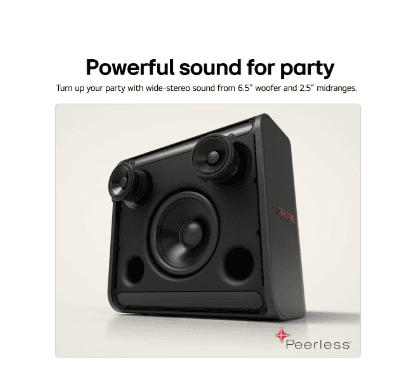 LG XBOOM Stage 301 50W Bluetooth Speaker – by will.i.am - Image 4