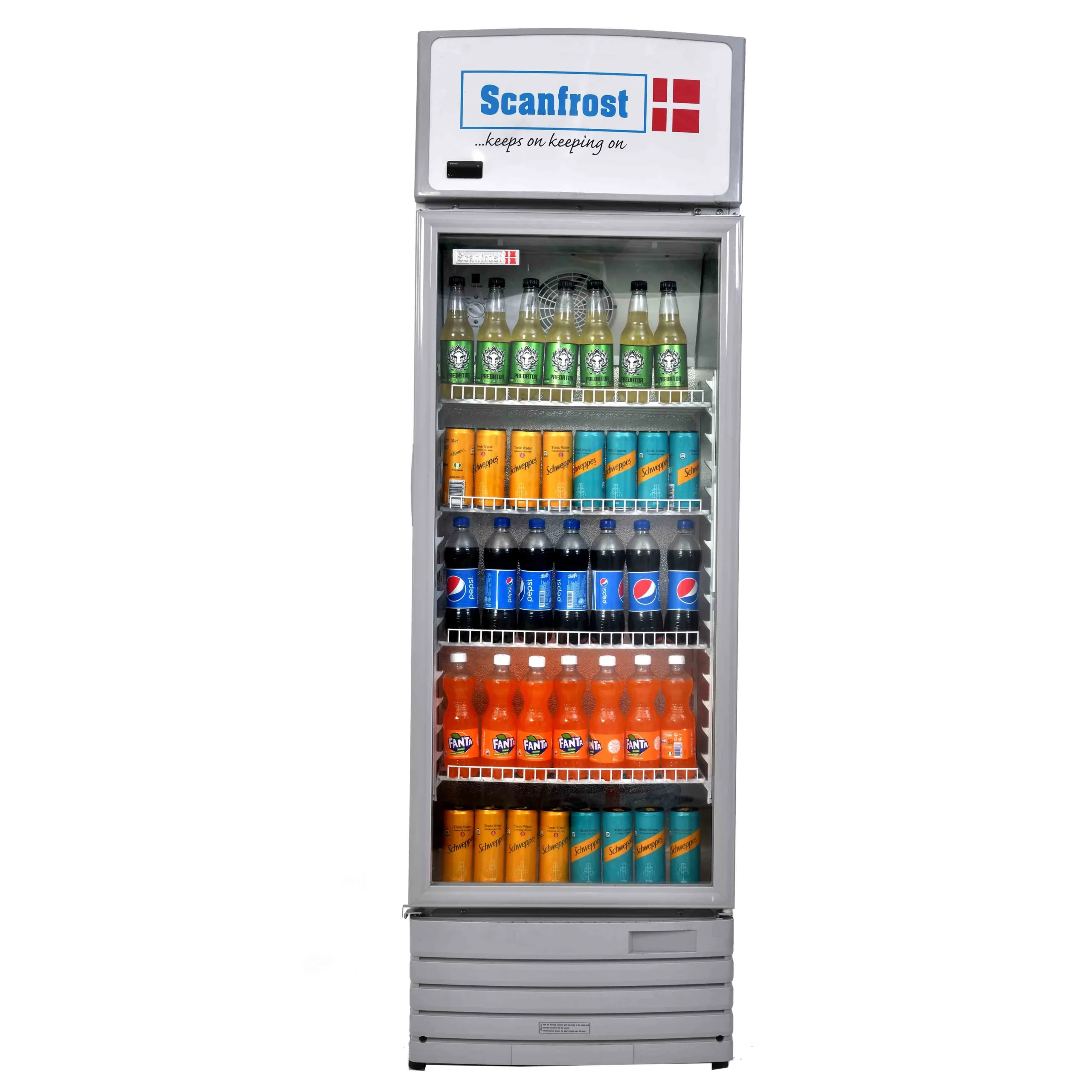 Scanfrost 300 Litres Bottle Cooler | 4 Layered Shelves | SFUC300XG