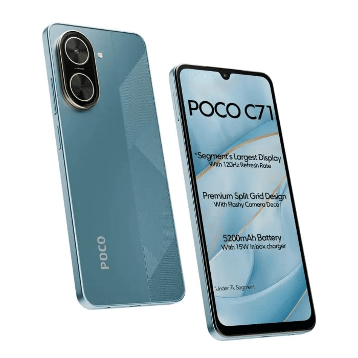 POCO C71 4G Smartphone 3GB/64GB | 5200mAh - Image 4