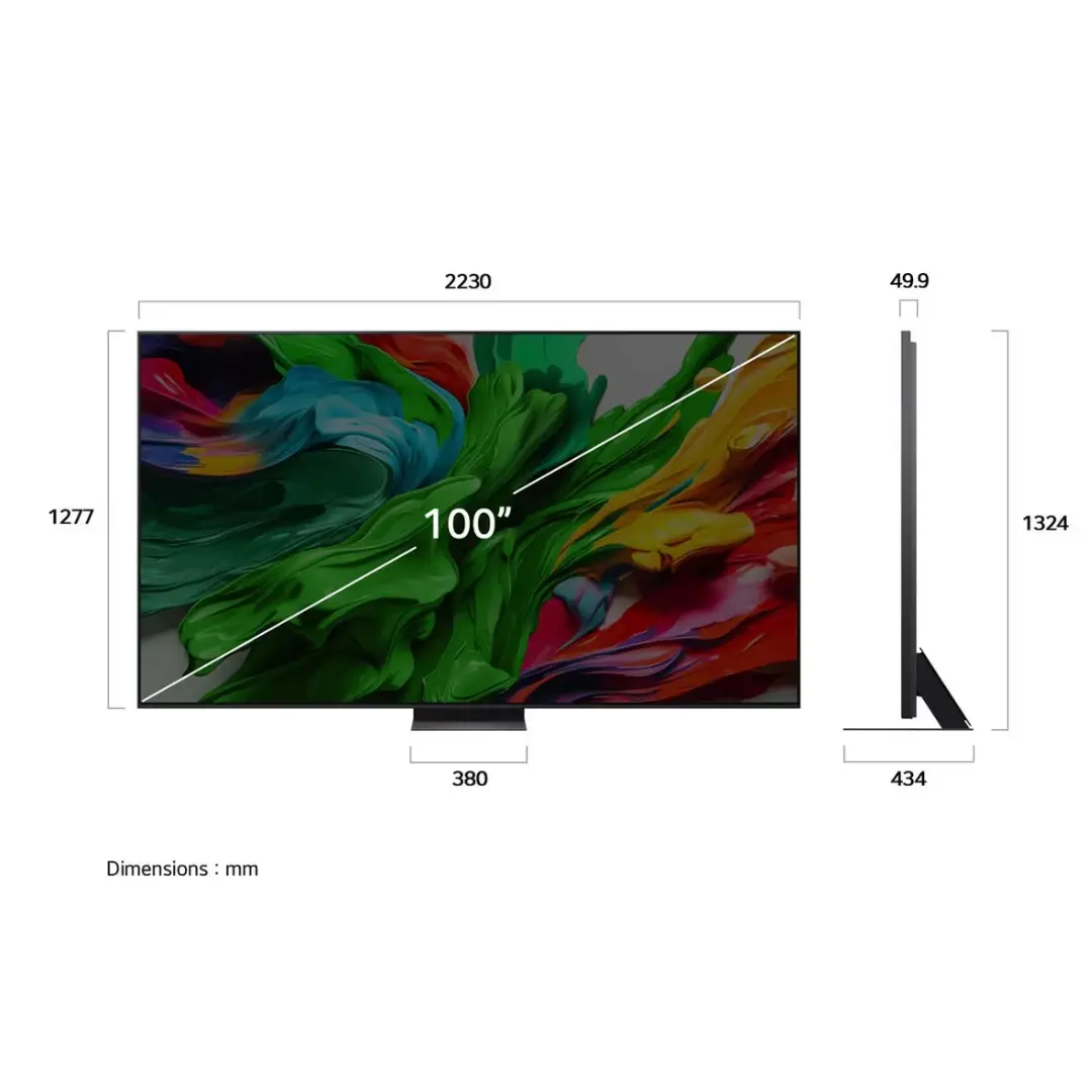 LG 100-Inch QNED86A6 4K AI Smart TV - AI Magic Remote - Image 2