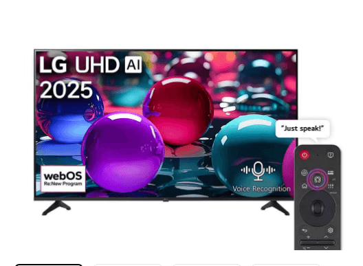 LG 43-Inch UHD 4K Ai Smart Television - 43UA73006LA
