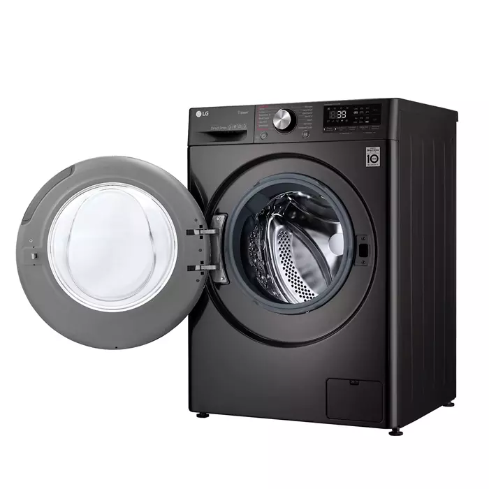 LG 10.5KG Front Load Washing Machine F4V3RYP6JE | Silver - Image 2