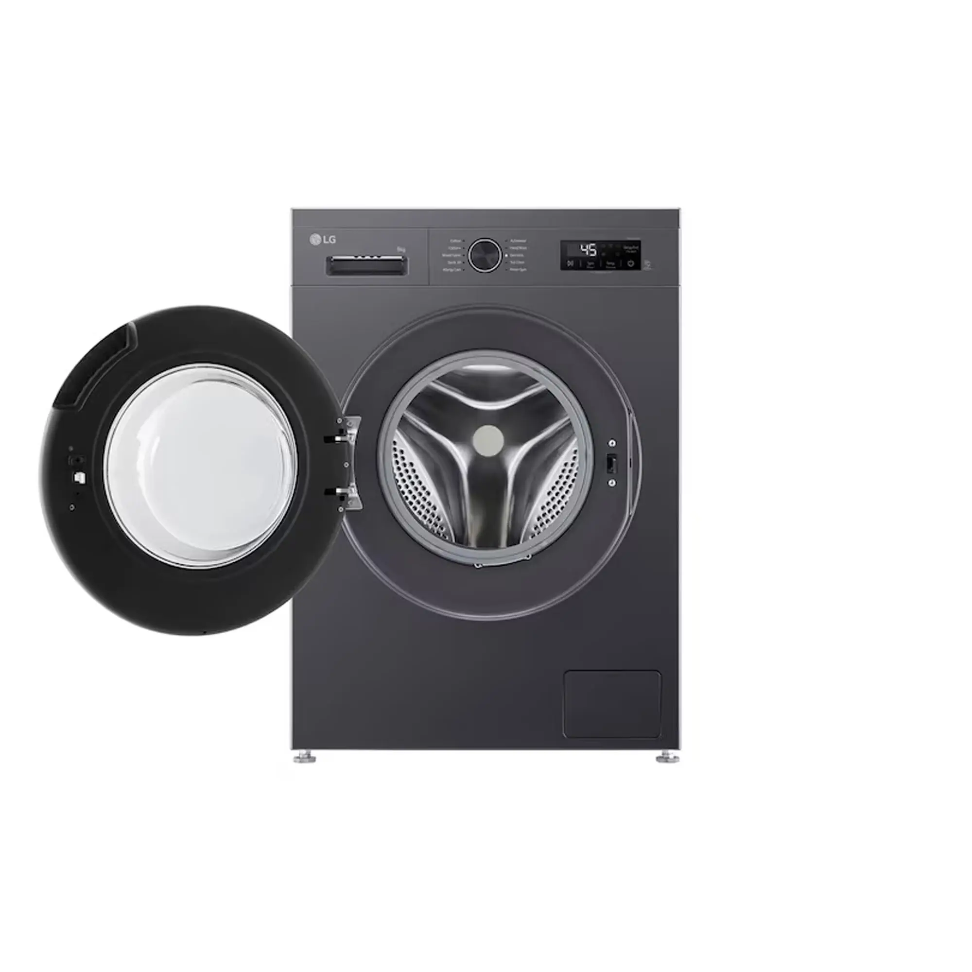 LG 9KG Front Load Washing Machine F2Y1VYPYJP - Grey - Image 3