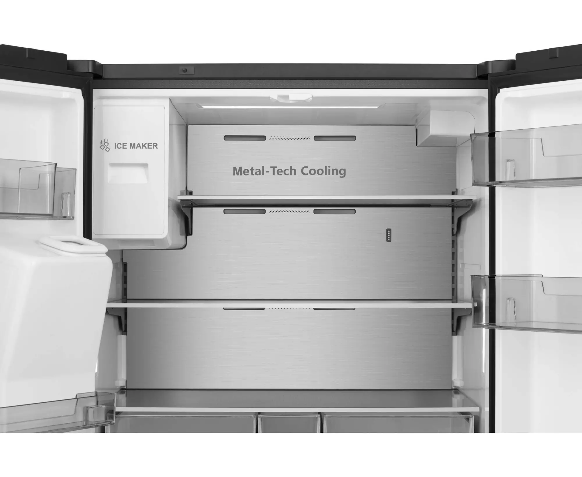 Hisense 541L Cross Door inverter Refrigerator 68WCB | Water Dispenser - Image 8