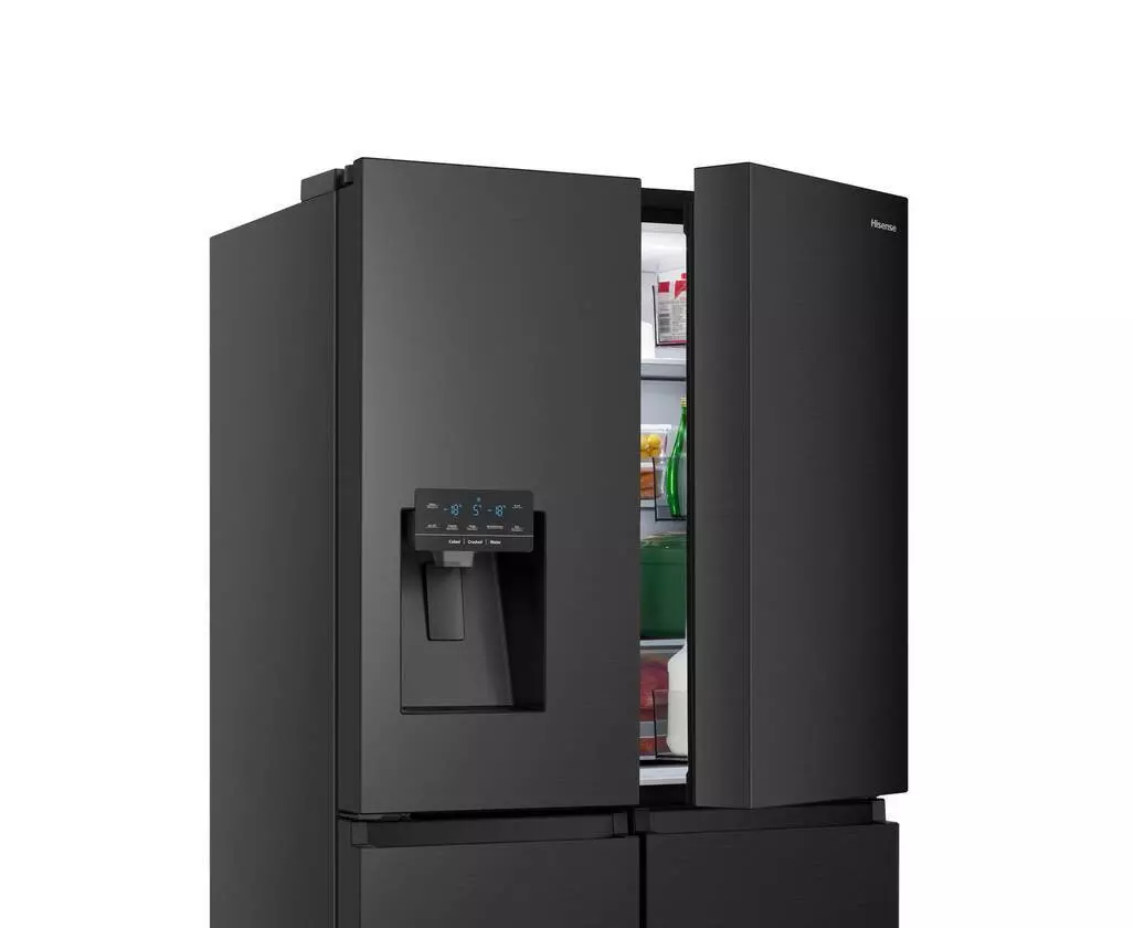 Hisense 541L Cross Door inverter Refrigerator 68WCB | Water Dispenser - Image 4